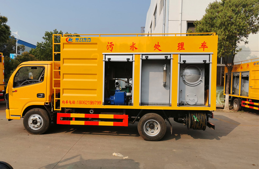 水西门污水分离车
